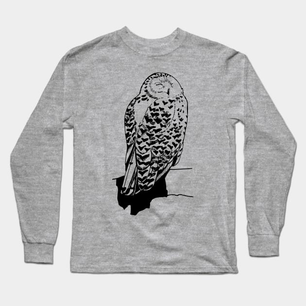 Polar owl Long Sleeve T-Shirt by senkova